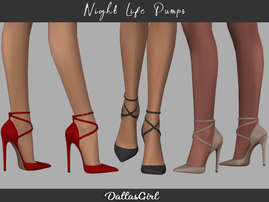 Скриншот мода Туфли Night Life Pumps